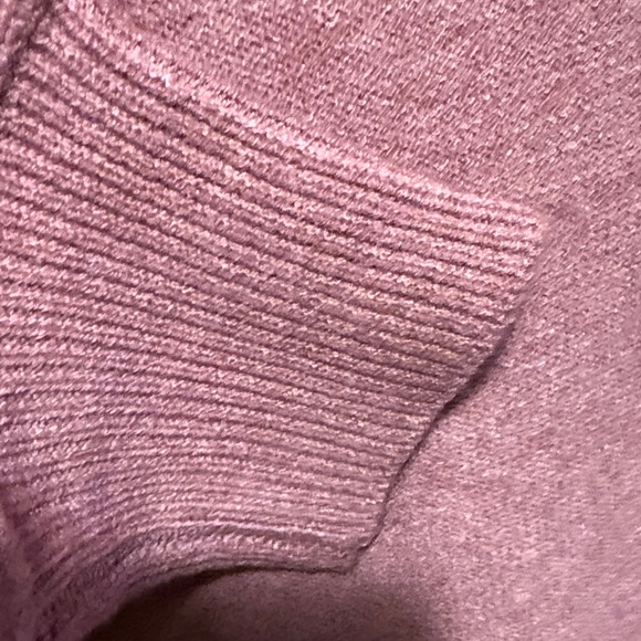 Davi & Dani Mauve Mockneck Sweater Tunic - Picture 6 of 11